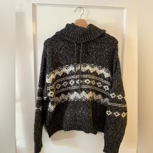 Faire Isle Turtleneck Sweater